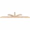 Ekena Millwork Richland Smooth Timber Gable Bracket, Douglas Fir, 96"W x 24"H x 3 1/2"D x 3 1/2"F, 6/12 Pitch GBW096X24X0404RIC00SDF - alternate 5